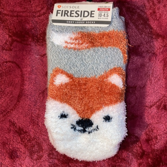 🌟5/$10🌟 Toddler fox soft slipper socks - Picture 2 of 4